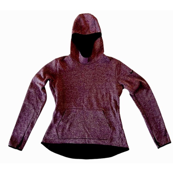 Nike Tops - Nike Hoodie Women Size Medium Dri Fit Purple Long Sleeve Pullover 803545-524